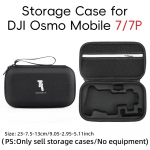 S&auml;ilituskott DJI Osmo Mobile 7 Mobile 7P jaoks K&auml;ekott Kaasaskantav DJI OM 7 K&auml;eshoitav Gimbal Stabilisaatori Tarvikute Kott Kandekarp