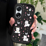 V&auml;rvitud muster Big Wave Edge pehme silikoon materjal Macaron telefoni &uuml;mbris p&otilde;rutuskindel kaitsev kummist &uuml;mbris OPPO Reno Realme jaoks Realme 11 5G roosa