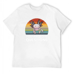Sa Axolotl K&uuml;simused T-s&auml;rk Vintage Riided Meeste Riided Esteetilised Riided Raskekaalulised T-s&auml;rgid Meestele S