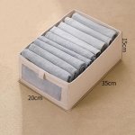 N&auml;htav riidekapi hoiukorraldajad Kapi sahtel Riidehoiukast T-s&auml;rkidele, teksadele, aluspesule, p&uuml;kstele Korralduskast M beež