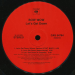 12-tolline plaat BOW WOW - Let's Get Down CAS54764 Columbia 2003 US Rap & Hip-Hop/R&B Kasutatud