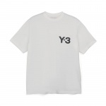 Y-3 Logoga T-s&auml;rk Valge Unisex Top JE9281 M