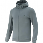 Li Ning Fitnessi sari &Uuml;hev&auml;rviline lukuga kapuutsiga mugav hingav mitmek&uuml;lgne vabaaja dressipluus Meeste dressipluus Tormihall AWDV125-9 L