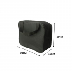 Auto &otilde;hukompressorpump Automotive Tool Must Organiseerimiskoti hoiuk&auml;ekott 21*10*16cm