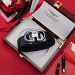 Armani Meeste Automaatse Pandlaga Veisenahast V&ouml;&ouml; - Vabaaja Mood Noortele ja Keskikka J&otilde;udnud Meestele 110 cm