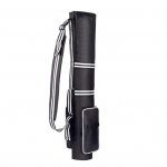 Golfikepi hoiukott mitme taskuga, veekindel, reguleeritav &otilde;larihm, golfikandekott, tiide hoidja must