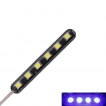 12V 6 LED-i Strobe Valgusriba Auto Mootorratta jaoks LED Keskmise V&otilde;rguga Vilkuv Hoiatus H&auml;daabi numbrim&auml;rgituli Auto Moto Tarvikud 1/2 tk