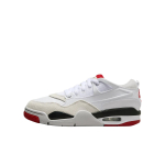 Air Jordan 4 RM GS Valge Tulepunane Laste tossud Must Neutraalhall Varsity-punane FQ7938-102 36 gray