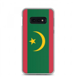 Coque T&eacute;l&eacute;phone &ndash; Samsung &ndash; Galaxy S10e &ndash; Drapeau de la Mauritanie &ndash; Souple &ndash; mitmev&auml;rviline