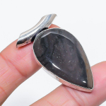 Natural Labradorite Gemstone 925 Sterling Silver Jewelry Pendant 1.77 u1l31
