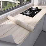 PVC Veekindel Isekleepuv Tapeet Rullides Sein M&ouml;&ouml;blikapid Vin&uuml;&uuml;l Dekoratiivkile Puidus&uuml;&uuml; Kleebised Kodu Dekoratsiooniks 55cmx5M