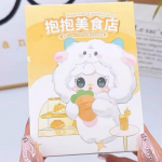 Yooki V10 Gurme Restoran Seeria Armas Pl&uuml;&uuml;sist Pimekast &Uuml;llatuskarp Kawaii Lauakaunistus Kollektsioneeritavad Dekoor Trendikas M&auml;nguasi Mudel Kingitus 1pcs random