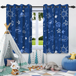 2 tk Kuu T&auml;hed Akna Kardinad Laste Magamistuba Kodu Elutuba Kaunistus Pimendav Kardin Soojusisolatsioon M&uuml;rasummutus 60x140cm 2pcs