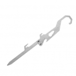 Roostevabast terasest viirukipooli konks raskeveokitega v&auml;lik&auml;mpingu viirukipudeli riidepuu Multifunktsionaalne kokkupandav pudeliavaja joonlaud mutriv&otilde;ti metallist vaia