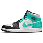 Air Jordan 1 Mid Tropical Twist Meeste tossud Roheline Valge Must 554724-132 40