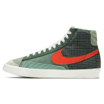 Nike Blazer Mid 77 Patch - Hollandi Roheline Meeste Tennised Galaktiline-Jadest &Otilde;liroheline Meeskonna-Oranž DD1162-300 42.5