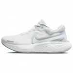 Nike ZoomX Invincible Run Flyknit 2 Valge Metallik H&otilde;be Naiste Tennised Puht-Plaatina Hundihall DC9993-101 36