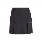 Adidas Aeroready 4-suunaline veniv skort &uuml;hev&auml;rviline logo v&auml;litingimustes lahtised spordihikingu seelikp&uuml;ksid naistele skort must IS0307 XS