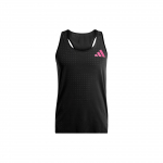 Adidas Adizero Promo Jooksus&auml;rk Triibulise Logotr&uuml;kiga Kiiresti Kuivav Spordis&auml;rk Meeste &Uuml;laosad Must IL1495 M