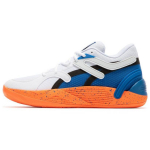 Puma Trc Blaze Court Nyc Mugavad Mitmek&uuml;lgsed Libisemiskindlad Vastupidavad Keskmise s&auml;&auml;rega Korvpallijalan&otilde;ud Meeste toss Valge Sinine Oranž 379218-01 45