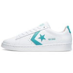 Converse Cons Pro Nahast Madalad S&uuml;nteetilisest Nahast Libisemiskindlad Kulumiskindlad Madalad Rula Kingad Unisex Tossud Valge Sinine 170755C 38.5