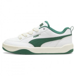 Puma Park Lifestyle Series Mugavad madalad skate-kingad Unisex tossud Valge Roheline 395084-02 36