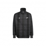 Adidas Originals Firebird FW25 All Blacks Ruuduline Treeningjakk Meeste Jakk KG4633 XL