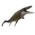 Mattel Jurassic World Mosasaurus tegevuskuju lastele, liigutatav dinosaurusm&auml;nguasi, suur, u.. 25,6 tolli (65,4 cm), Alates 4. eluaastast, Pruun, JCH00 gray