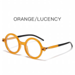 Moodsad moodsad p&auml;ikeseprillid Retro Art Ins Paksu raamiga &uuml;mmarguse raamiga p&auml;ikeseprillid P&auml;ikesekaitse Anti Blue Light Trendikad p&auml;ikeseprillid