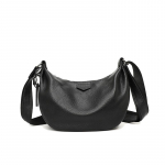 Ehtsa Nahaga Crossbody Kott Moodne ja Lihtne Pelmeenikott K&otilde;rgekvaliteediline Naiste Kott must