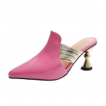 Disainer Naiste Sandaalid Pulmapidu Veidrad Kontsad Muulad Mood Rhinestone Sandaalid Kvaliteetsed PU Pumbad Kingad 35