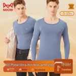 MaoRen Men's 60S Modal Thermal Slim-Fit Base Layer Top L
