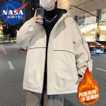 NASA MARVEL Men's Hooded Padded Winter Jacket 3XL