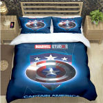 Moodne superkangelane A-Avengersi tr&uuml;kiga voodipesukomplekt Tekikate Tekk Voodi Noortele Lastele T&uuml;drukutele Poistele Luksuslik S&uuml;nnip&auml;evakingitus EU Twin 135x200cm