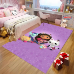 Disney Gabbysi nukumaja vaip, vaip elutuppa magamistuppa, diivanile k&ouml;&ouml;ki uksematt dekoratiivmatt, laste libisemiskindel p&otilde;randakate vastupidav matt, kingitus 50x80cm (20x31in)