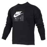 Nike Air &uuml;mmarguse kaelusega spordipusa pikkade varrukatega dressipluus meestele dressipluus 886051-010 XL