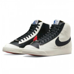 Nike Blazer Mid '77 EMB NBA 75. aastap&auml;ev Must/T&scaron;iilipunane/Kreemjas - DD8025101 EU 40.5 valge