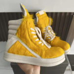 Meeste Hobusej&otilde;hvist Kingad Vabaaja Platvorm Naiste K&otilde;rge S&auml;&auml;rega Tennised Nahast Luksuslikud Jooksukingad Paelad T&otilde;mblukk Disainer Meeste Saapad 39 kollane