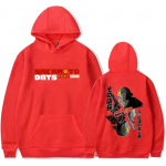 Anime Sakamoto Days Taro Sakamoto Vintage 90ndad Huppar Unisex Harajuku Hip-hop T&auml;navar&otilde;ivad Dressipluus Kevad ja S&uuml;gis Mood S