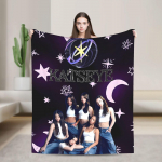 KATSEYE Liikme Soojad Tekid Manon Lara Sophia Megan Yoonchae Telkimine Pl&uuml;&uuml;sist Visketekk Uudne Voodikate Diivanvoodi Kate 30x40in