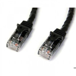 C&acirc;ble r&eacute;seau Cat6 Gigabit UTP - STARTECH - 10 m - RJ45 M&acirc;le/M&acirc;le - Noir - Anti-accroc