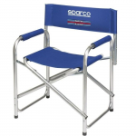 Chaise Pliante - Sparco - Martini Racing - Bleu - R&eacute;sistant - L&eacute;g&egrave;re