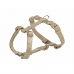 Harnais pour chien - TRIXIE - S-M - 42-60 cm - 15 mm - Sable - R&eacute;glable - Boucle - Nylon - Confortable