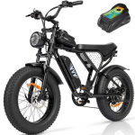 Elektriline jalgratas - RIDSTAR - YVY C20 - 250W mootor - 48V 15Ah aku - 25KM s&otilde;iduulatus - Maksimaalne kiirus 32 km/h