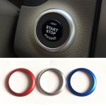 Auto mootori k&auml;ivituspeatuse kaunistusr&otilde;nga kleebis Nissan Qashqai J11 Lafesta Murano X-Trail jne Cima Auto jaoks Silver color