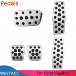 Auto pedaalid gaasipedaal piduripedaali kate Opel Mokka Astra J H GTC Insignia MK1 jaoks Vauxhall Astral MK6 Insignia jaoks AT