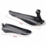 2pcs Synthetic plastic material Mountain Bike Bicycles Front Rear Plastic Mudguard Fenders Set Bicicletas Bicycle 2pc front rear
