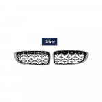 2 tk esikaitseraua Diamond Kidney Grill v&otilde;idus&otilde;iduv&otilde;re BMW F32 F33 F36 F80 F82 2013-2018 Cabriolet Coupe 425i 430i 440i jaoks
