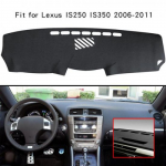 Nahast auto armatuurlaudi kate Mat Padi Sobib Lexus IS250 IS350 2006-2011 jaoks