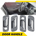 4Pcs Door Handle Set Front Rear Inner ide For 98-02 Honda Accord LH&RH Gray V